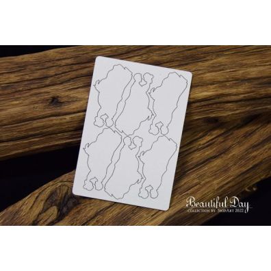 Snipart Chipboard - Beautiful Day - Young Couples - 6pc