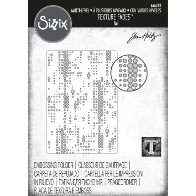 Tim Holtz - Multi-Level Texture Fades A6 - Dotted