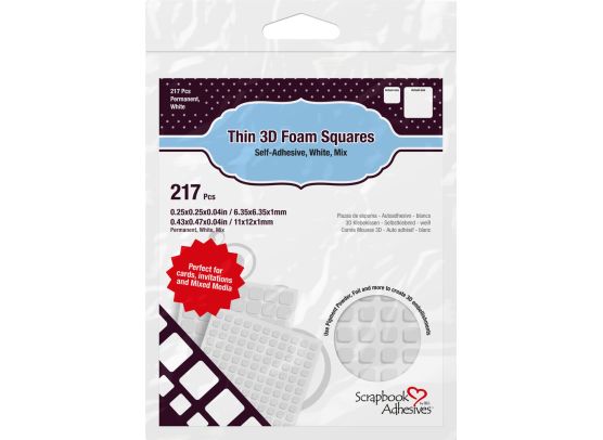 3L Thin 3D Foam Squares