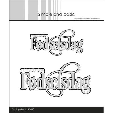 Simple and Basic dies - Tillykke Med Din Fødselsdag