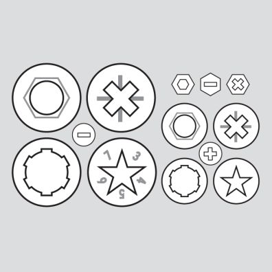 Add on April - Design 5 Cutting Die - Skruer