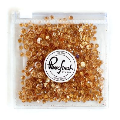 Add on April - Pink Fresh Essentials - Glitter Drops - Gold