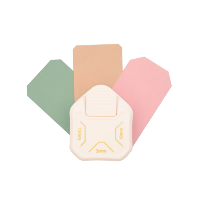 Corner Tag Punch - 5-10-15 mm - 3-in-1