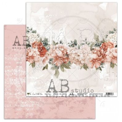 Add on Maj - EKSTRA AB Studio - In Love With You - Still in Love 12x12 mønsterpapir