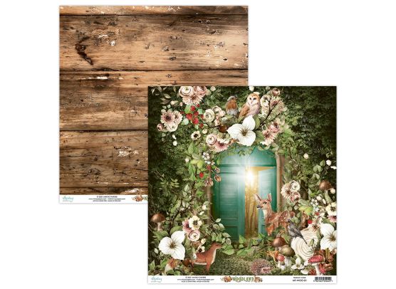 Add on Maj - EKSTRA Mintay Papers - Woodland 01 - 12x12 mønsterpapir
