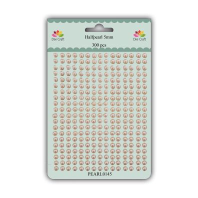 Add on Maj - EKSTRA Dixi Craft - Halfpearl 5mm - Creme Caramel 300 pcs