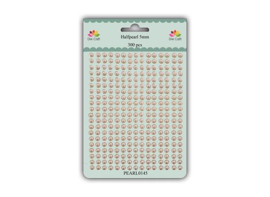 Add on Maj - EKSTRA Dixi Craft - Halfpearl 5mm - Creme Caramel 300 pcs
