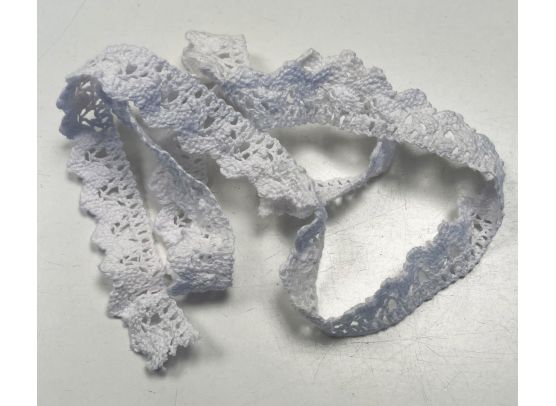 Blondebånd - Hvid - ca. 80 cm