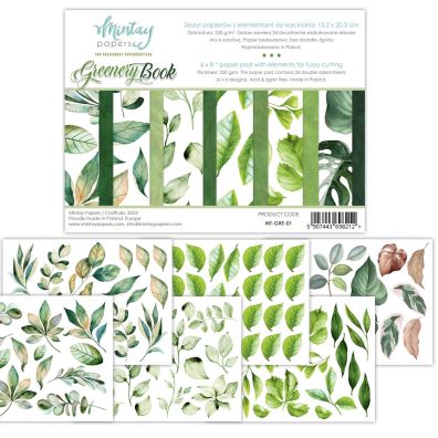 Mintay Papers - Greenery Book 6x8 Paper Pad