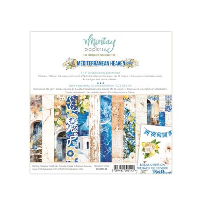Mintay Papers - Mediteranean Heaven 6x6 Paper Pad