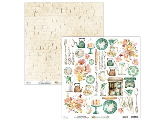 Mintay Papers - Nana's Kitchen 12x12 Klippeark