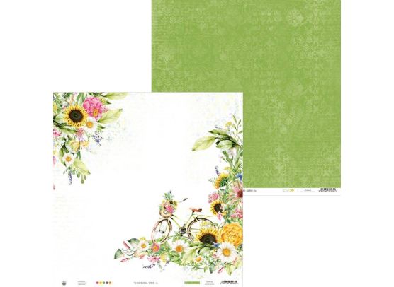 Add on Juni - EKSTRA The Four Seasons - Summer 01 12x12 mønsterpapir fra Piatek13