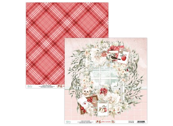 Add on Juni - EKSTRA Mintay Papers - Apple Season 02 - 12x12 mønsterpapir