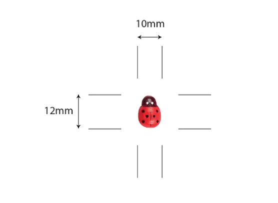Craft Consortium - Fairy Wishes - Wooden Ladybirds