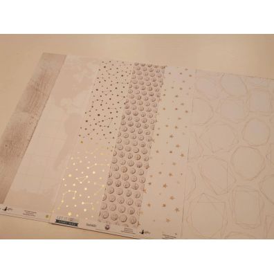 Add on mønsterpapir sampak - Lyse Toner