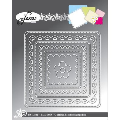 By Lene dies - Square Frames