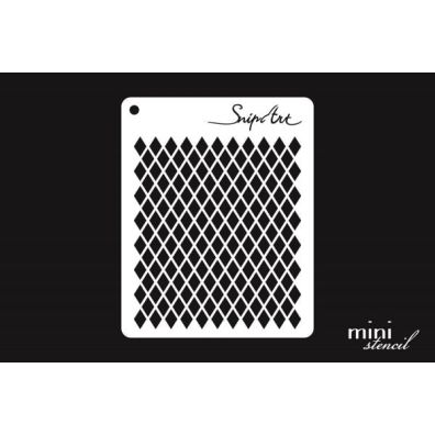 Snipart - Stencil - Mini - Diamonds Net