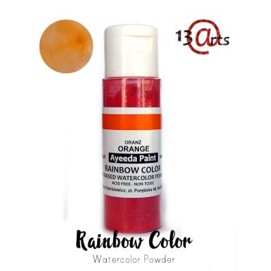 Add on September - Ayeeda Paint - Rainbow Color - Orange - 28 g. fra 13arts