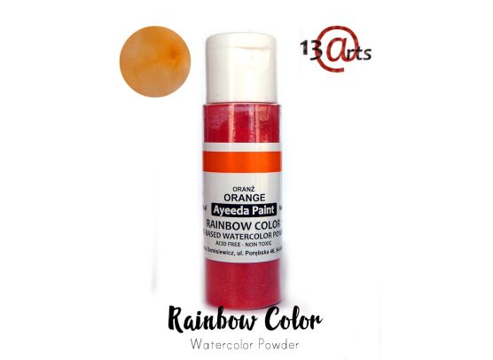 Add on September - Ayeeda Paint - Rainbow Color - Orange - 28 g. fra 13arts