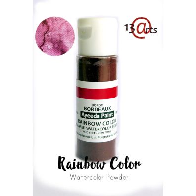 Add on September - Ayeeda Paint - Rainbow Color - Bordeaux - 28 g. fra 13arts