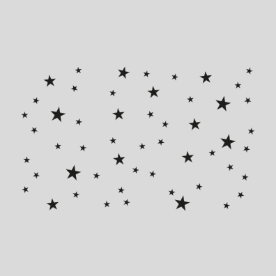 Design 5 clearstamp - Effekt Stempel - Stjernehimmel