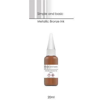 Add on November - Simple and basic - Metallic Bronze Ink 20 ml.