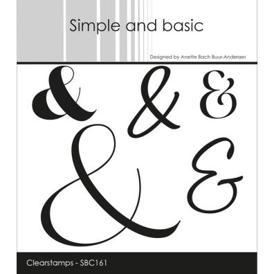 Simple and Basic clear stamp - Ampersand