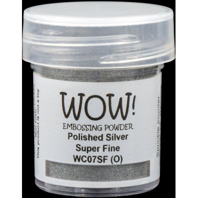Wow Embossing Pulver - Polished Silver Super Fine