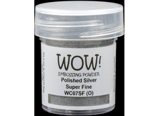 Wow Embossing Pulver - Polished Silver Super Fine
