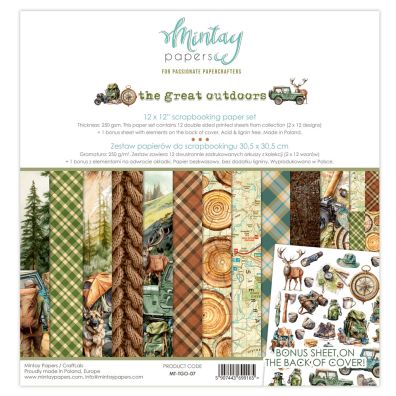 Mintay Papers - The Great Outdoors 12x12 Paper Set