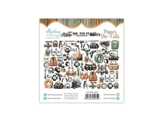 Mintay Papers - Mr. Fix It Die-cuts