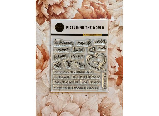 PTW Design stempelsæt - Til den bedste kvinde