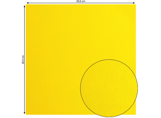 Florence Cardstock Paper 216 g - Lemon Yellow