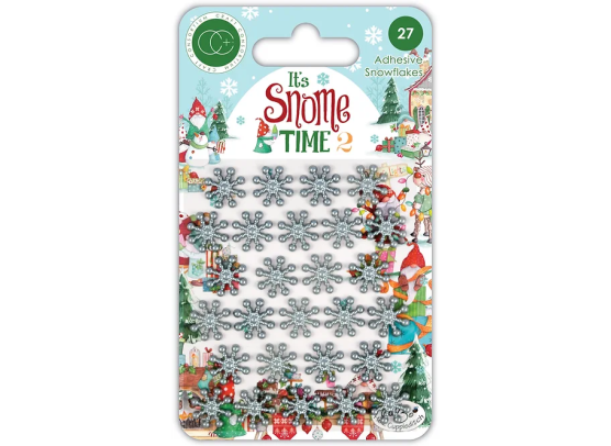 Craft Consortium - It's Snome Time 2 - Adhesive Snowflakes