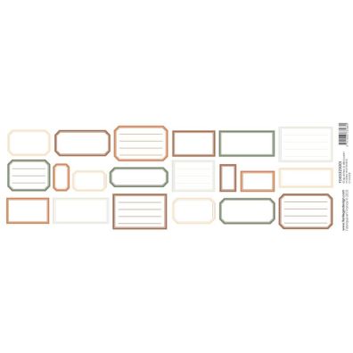 Add on December - EKSTRA Histoires D'Hiver Etiketter fra Florileges Design