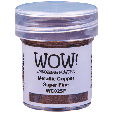 Wow Embossing pulver - Metallic Copper Super Fine