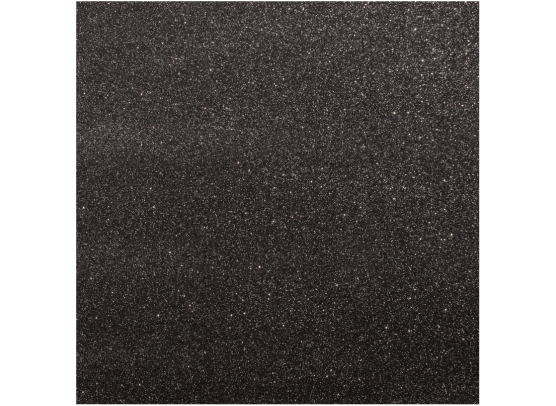 Florence - Selfadhesive Glitterpaper 12x12 - Black Silver