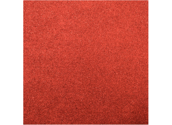 Florence - Selfadhesive Glitterpaper 12x12 - Red