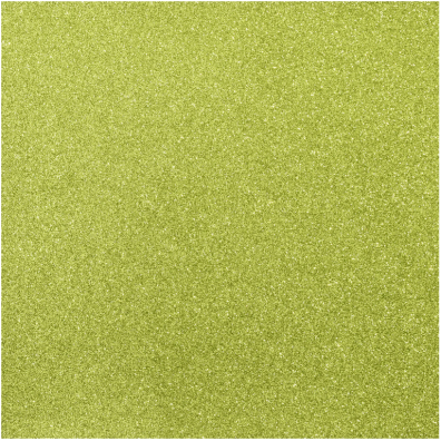 Florence - Selfadhesive Glitterpaper 12x12 - Lime Green