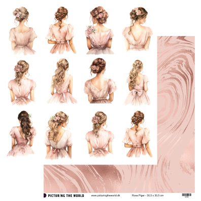 Add on Marts - EKSTRA PTW Design Klippeark - Rosa Piger