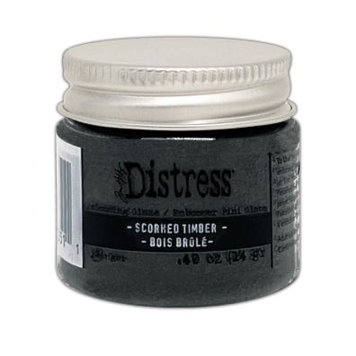 Distress Embossing Glaze - Scorched Timber