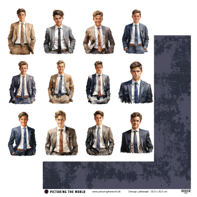 PTW Design Klippeark - Drenge i Jakkesæt