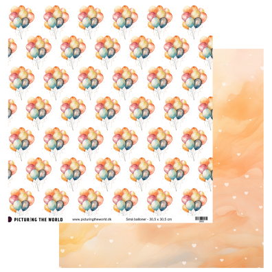 Add on April - EKSTRA PTW Design - Små balloner - sælges kun til kitklubmedlemmer