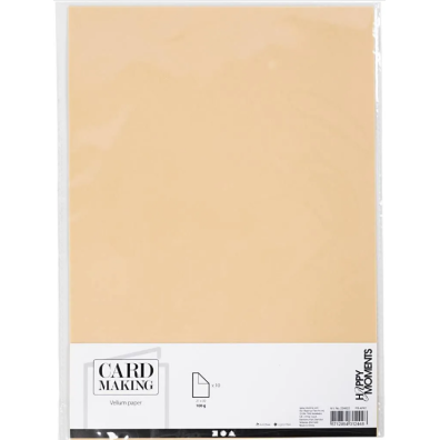 Add on April - EKSTRA Vellum Natur A4 - 10 stk.
