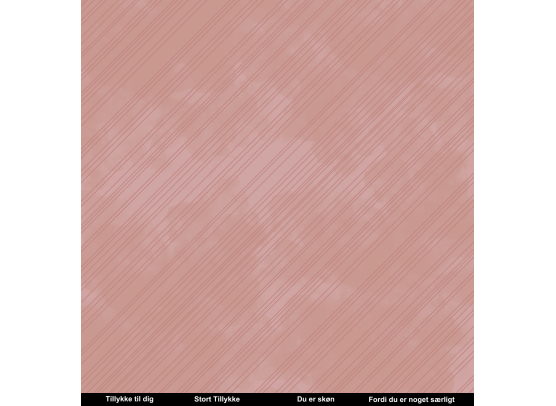 PTW Design Grafisk Elegance - Basisark - Rosa