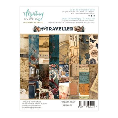 Add on Maj - Mintay Papers - Traveller Add-on - 6x8 Paper Pad