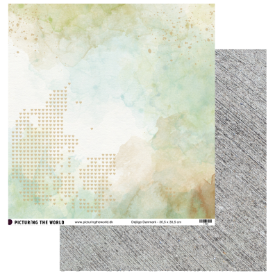 Add on August - EKSTRA PTW Design - Dejlige Danmark 12x12 mønsterpapir- sælges kun til kitklubmedlemmer