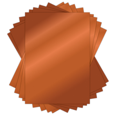 Add on September - Craft Consortium -The Essential Mirror Card - A4 10 stk. - Copper