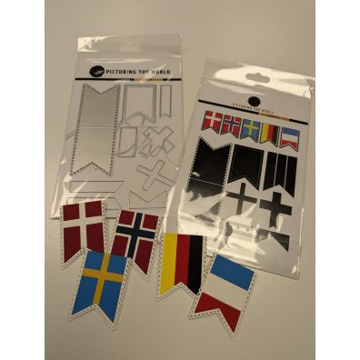 PTW Design diessæt - Blondeflag Version 2