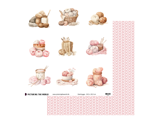 Add on December - PTW Design Klippeark - Garnhygge - sælges kun til kitklubmedlemmer